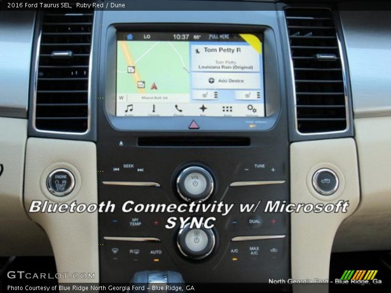 Ruby Red / Dune 2016 Ford Taurus SEL