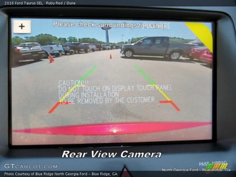 Ruby Red / Dune 2016 Ford Taurus SEL