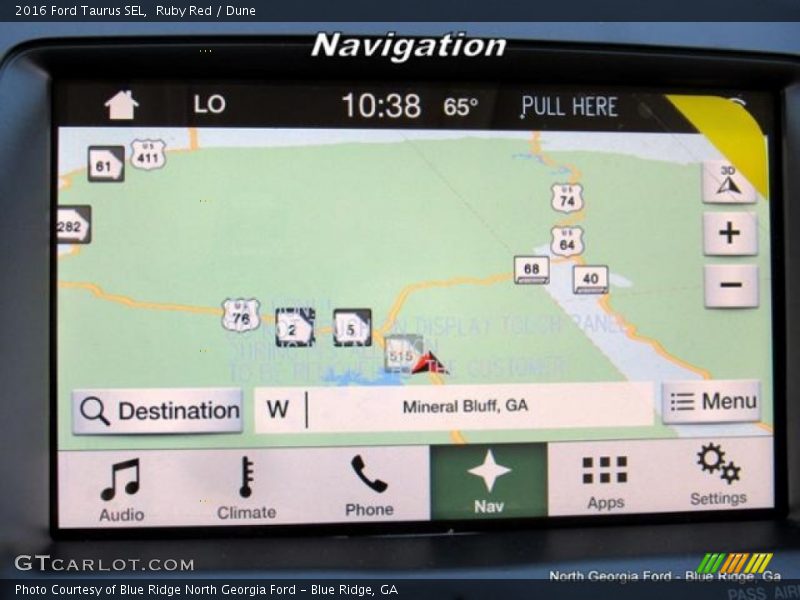 Ruby Red / Dune 2016 Ford Taurus SEL
