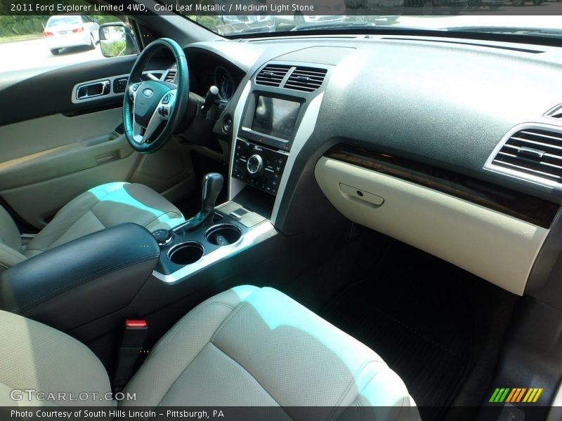 Gold Leaf Metallic / Medium Light Stone 2011 Ford Explorer Limited 4WD