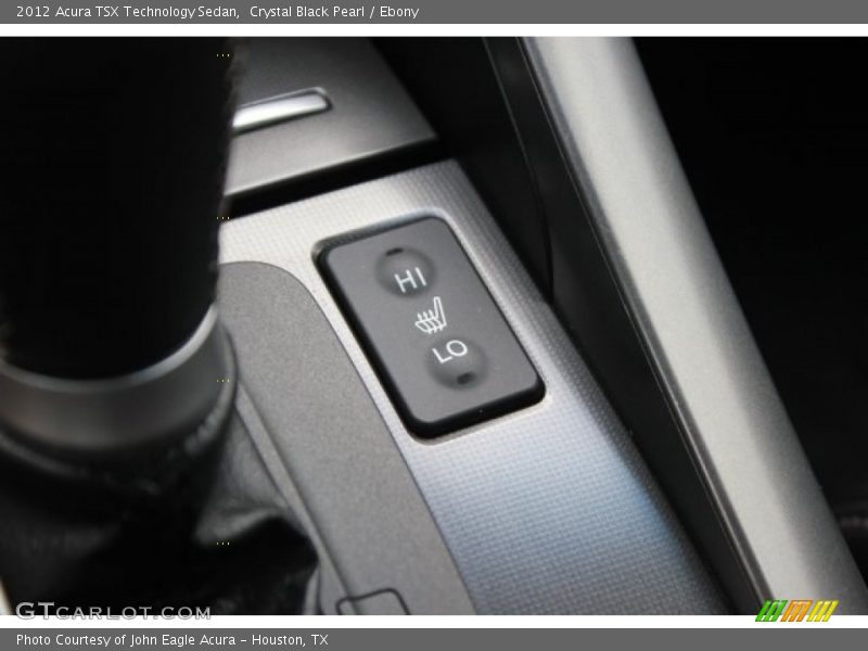 Crystal Black Pearl / Ebony 2012 Acura TSX Technology Sedan