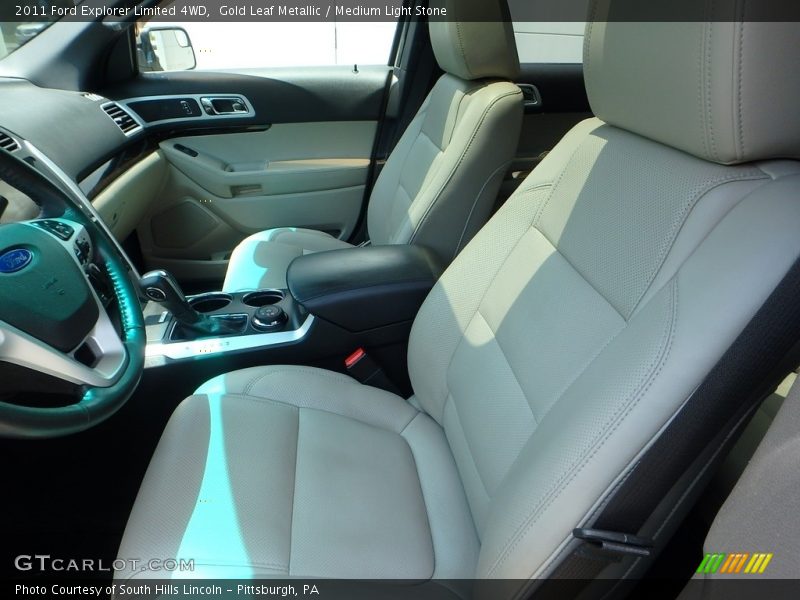 Gold Leaf Metallic / Medium Light Stone 2011 Ford Explorer Limited 4WD