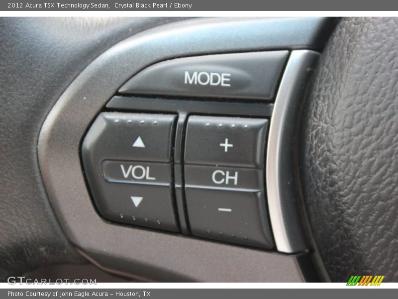 Crystal Black Pearl / Ebony 2012 Acura TSX Technology Sedan