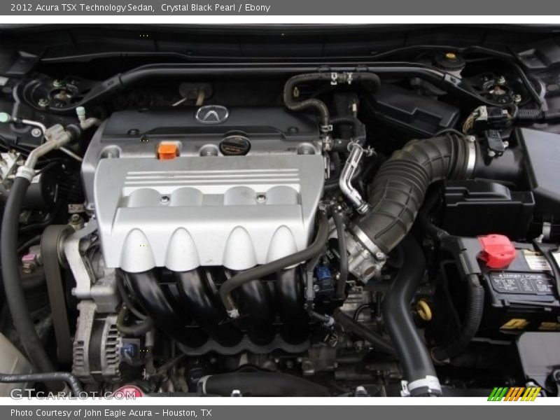 Crystal Black Pearl / Ebony 2012 Acura TSX Technology Sedan