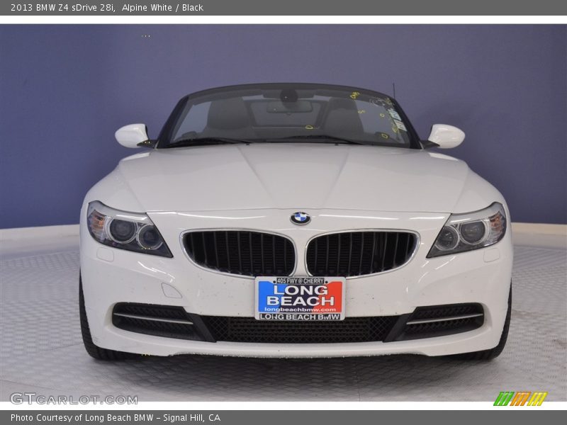 Alpine White / Black 2013 BMW Z4 sDrive 28i