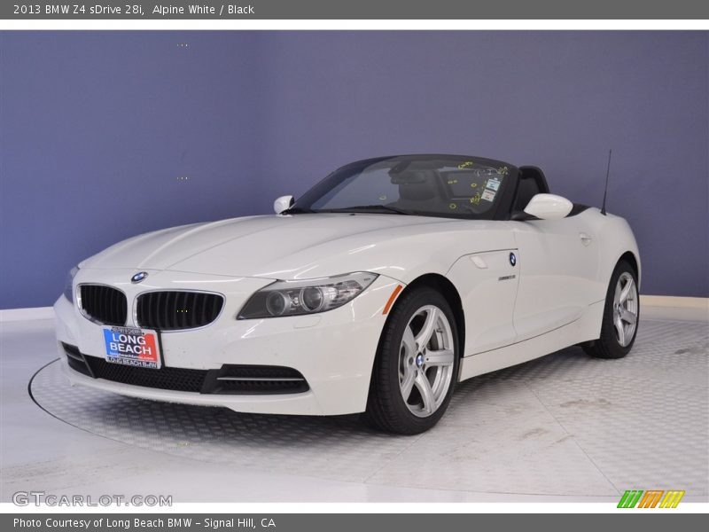 Alpine White / Black 2013 BMW Z4 sDrive 28i