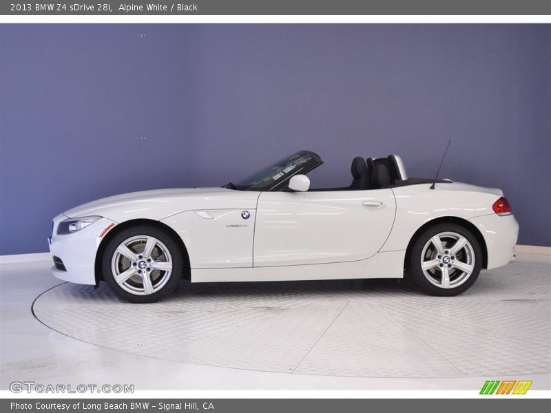 Alpine White / Black 2013 BMW Z4 sDrive 28i