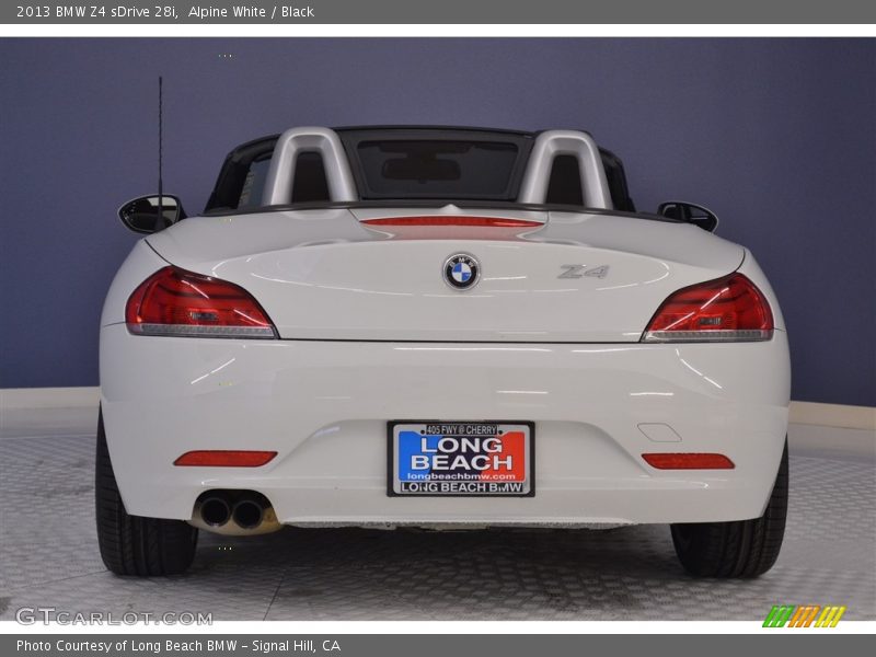 Alpine White / Black 2013 BMW Z4 sDrive 28i