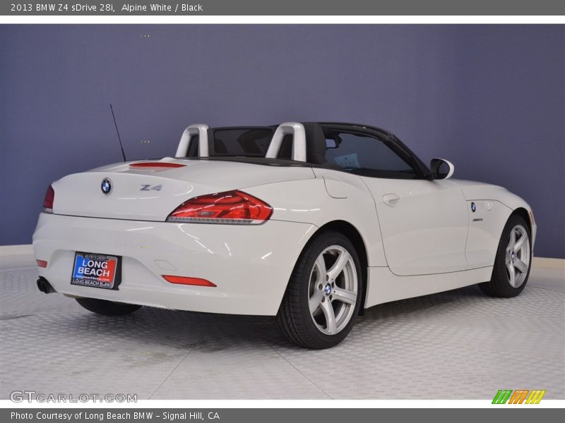 Alpine White / Black 2013 BMW Z4 sDrive 28i