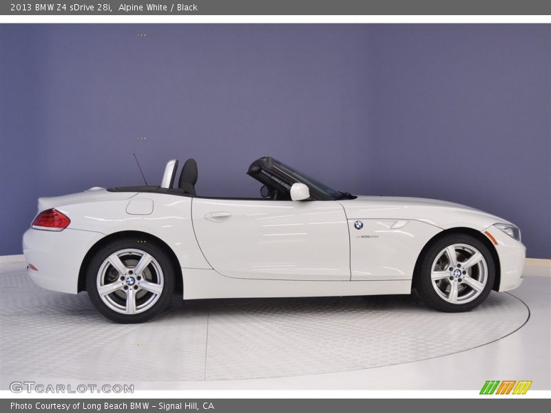 Alpine White / Black 2013 BMW Z4 sDrive 28i
