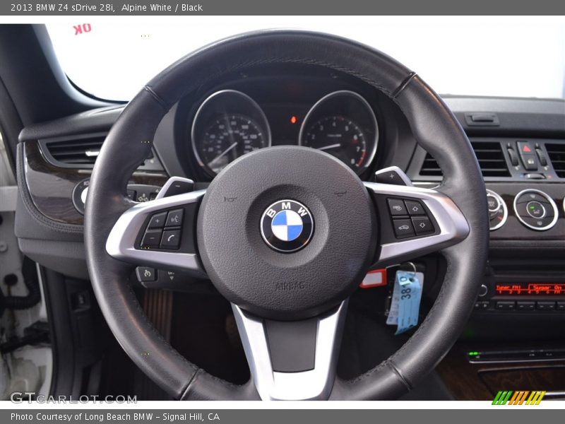 Alpine White / Black 2013 BMW Z4 sDrive 28i