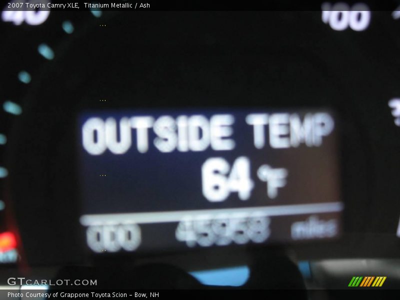 Titanium Metallic / Ash 2007 Toyota Camry XLE