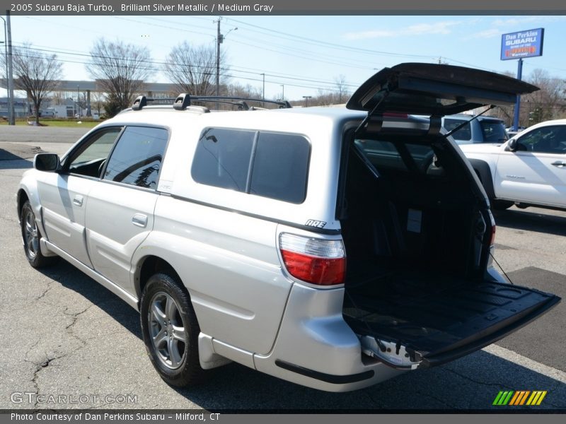 Brilliant Silver Metallic / Medium Gray 2005 Subaru Baja Turbo
