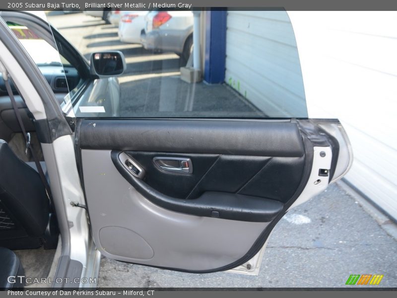 Brilliant Silver Metallic / Medium Gray 2005 Subaru Baja Turbo