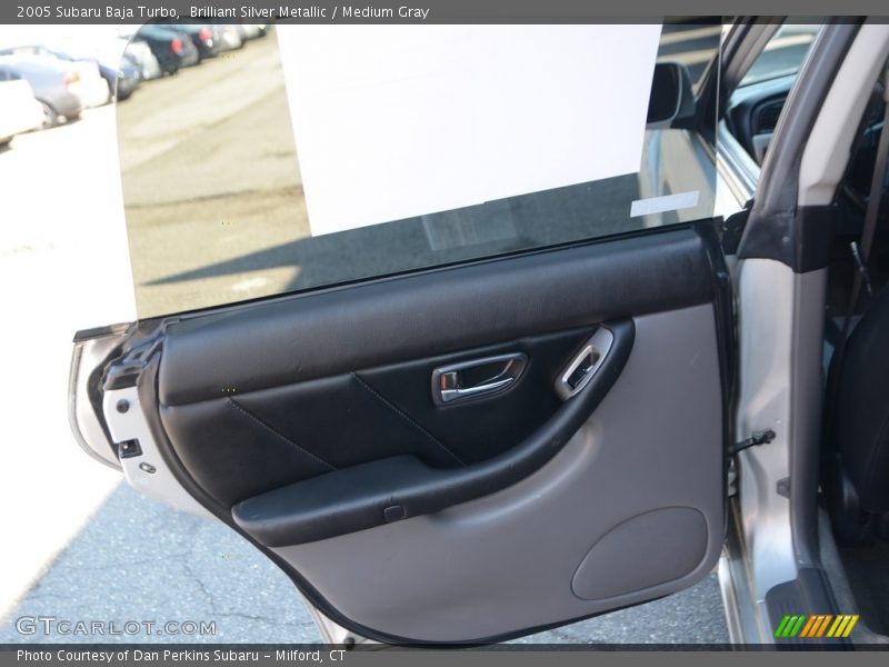 Brilliant Silver Metallic / Medium Gray 2005 Subaru Baja Turbo