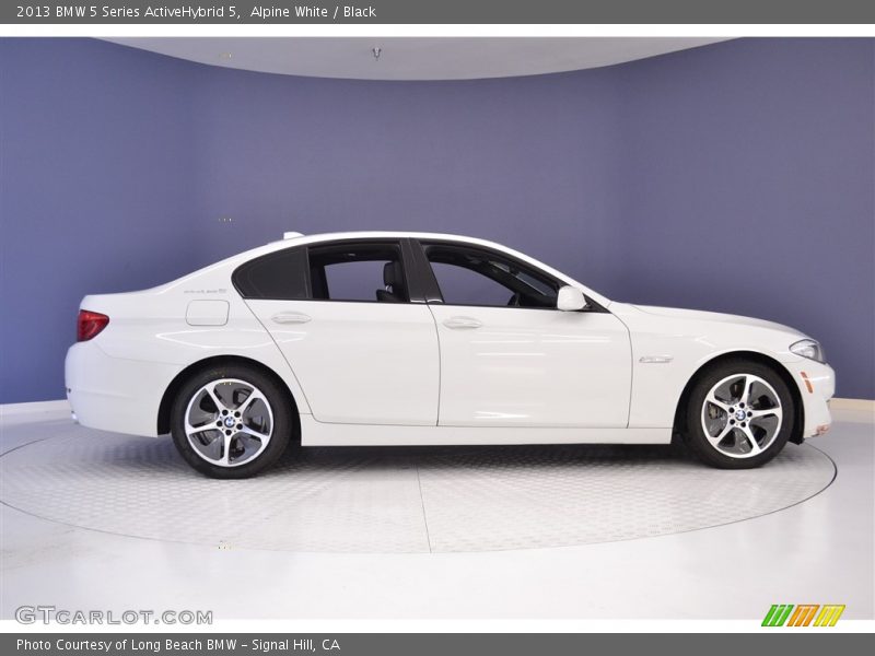 Alpine White / Black 2013 BMW 5 Series ActiveHybrid 5