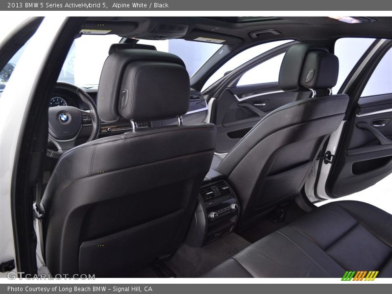 Alpine White / Black 2013 BMW 5 Series ActiveHybrid 5
