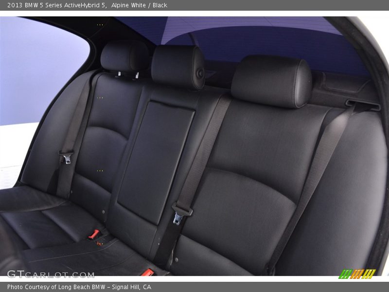 Alpine White / Black 2013 BMW 5 Series ActiveHybrid 5