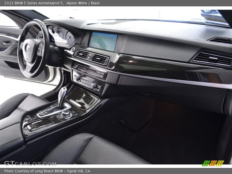 Alpine White / Black 2013 BMW 5 Series ActiveHybrid 5