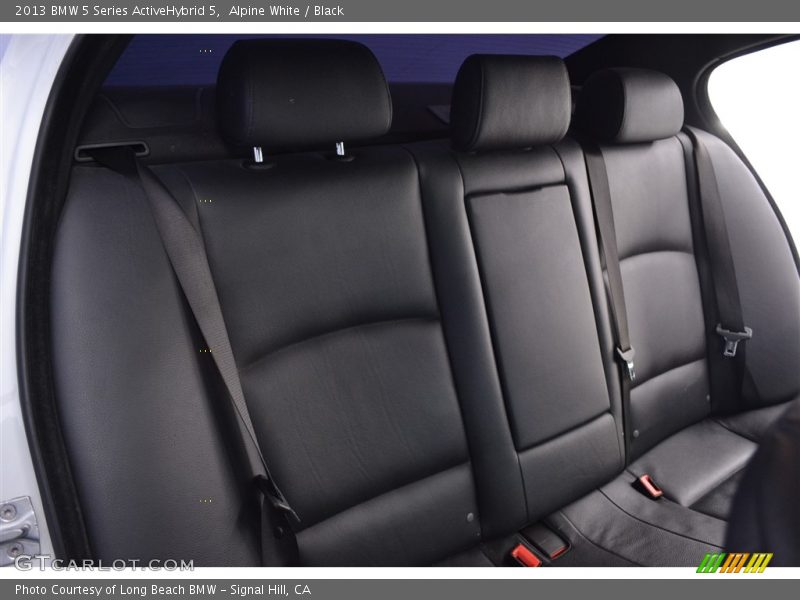 Alpine White / Black 2013 BMW 5 Series ActiveHybrid 5