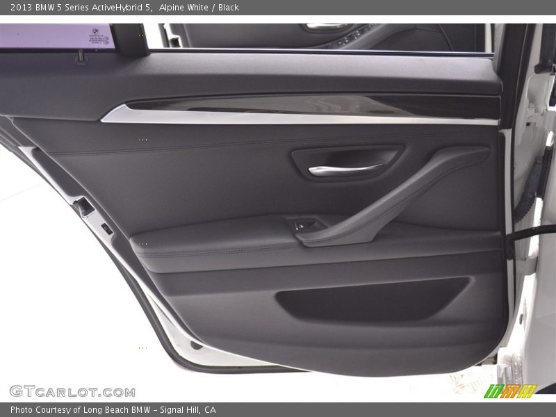 Alpine White / Black 2013 BMW 5 Series ActiveHybrid 5