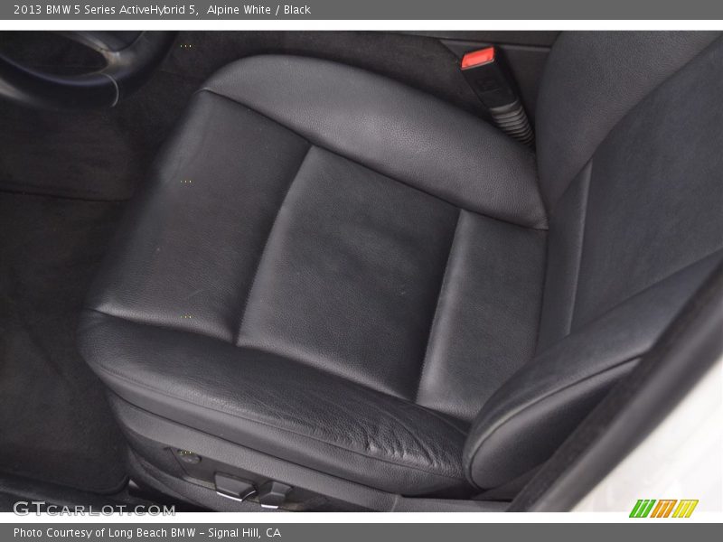 Alpine White / Black 2013 BMW 5 Series ActiveHybrid 5