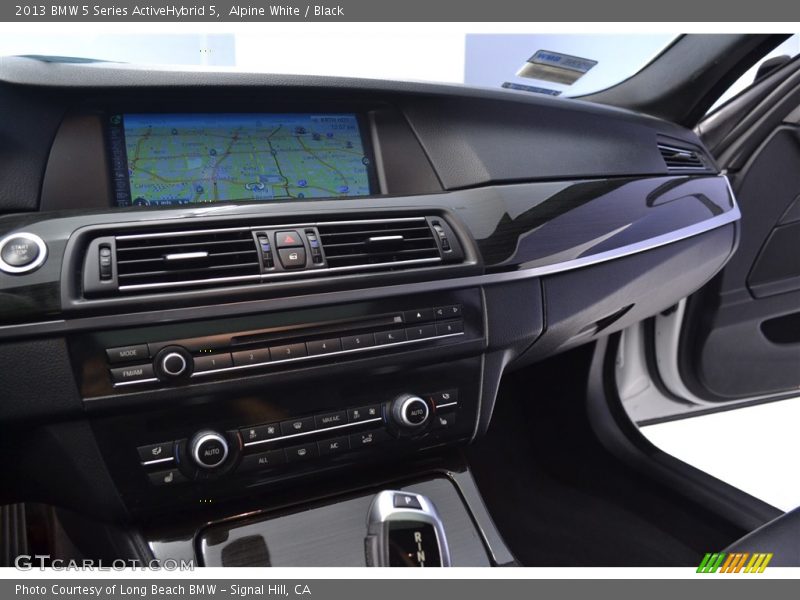 Alpine White / Black 2013 BMW 5 Series ActiveHybrid 5