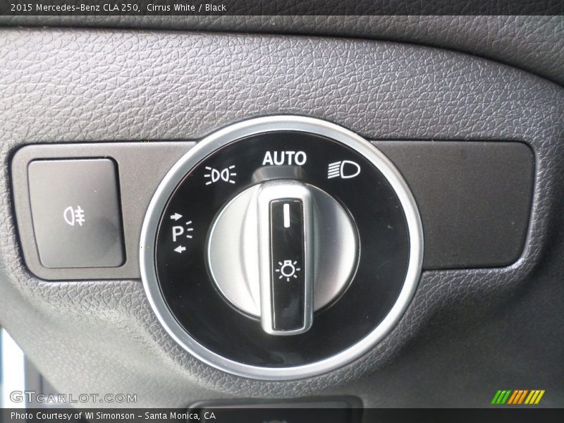 Cirrus White / Black 2015 Mercedes-Benz CLA 250