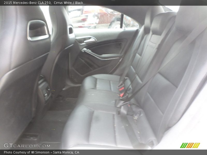 Cirrus White / Black 2015 Mercedes-Benz CLA 250