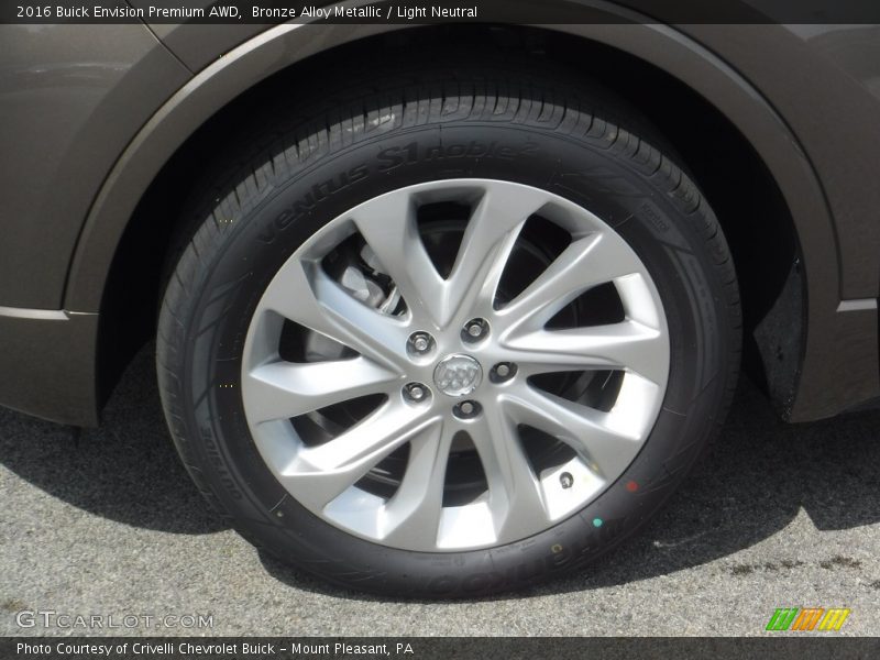 Bronze Alloy Metallic / Light Neutral 2016 Buick Envision Premium AWD