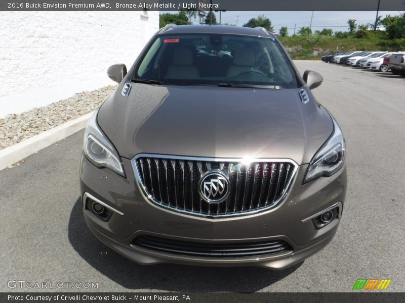 Bronze Alloy Metallic / Light Neutral 2016 Buick Envision Premium AWD