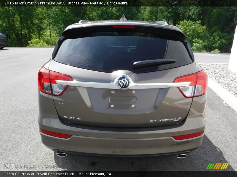 Bronze Alloy Metallic / Light Neutral 2016 Buick Envision Premium AWD