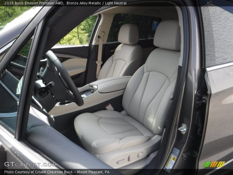 Bronze Alloy Metallic / Light Neutral 2016 Buick Envision Premium AWD