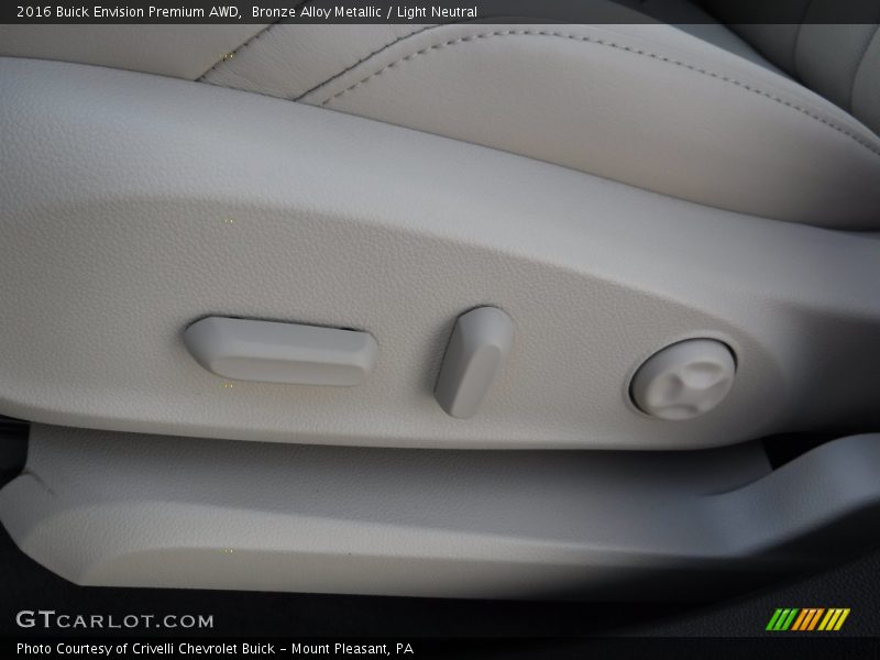 Bronze Alloy Metallic / Light Neutral 2016 Buick Envision Premium AWD