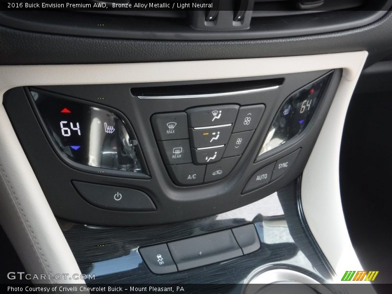 Bronze Alloy Metallic / Light Neutral 2016 Buick Envision Premium AWD
