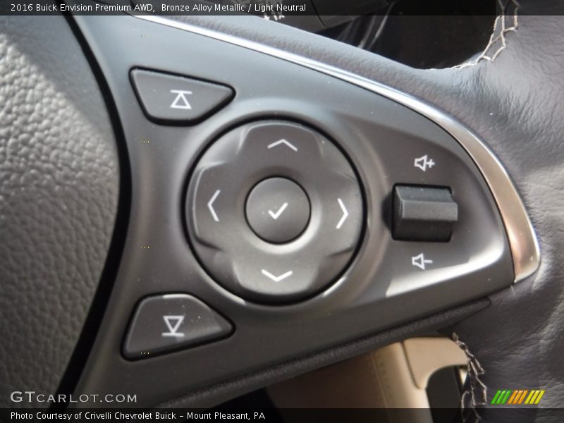 Bronze Alloy Metallic / Light Neutral 2016 Buick Envision Premium AWD