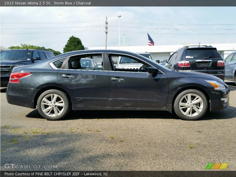 Storm Blue / Charcoal 2013 Nissan Altima 2.5 SV