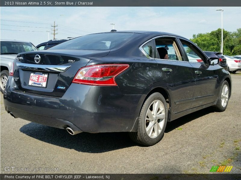 Storm Blue / Charcoal 2013 Nissan Altima 2.5 SV