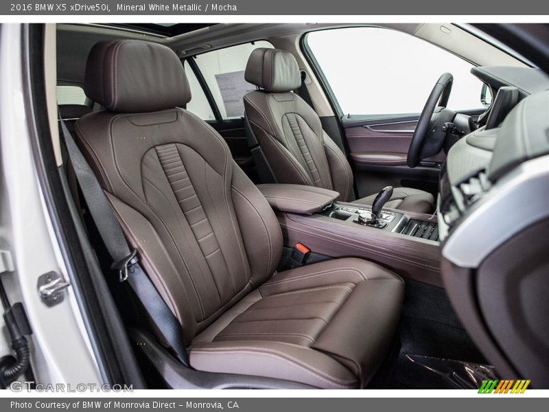Mineral White Metallic / Mocha 2016 BMW X5 xDrive50i