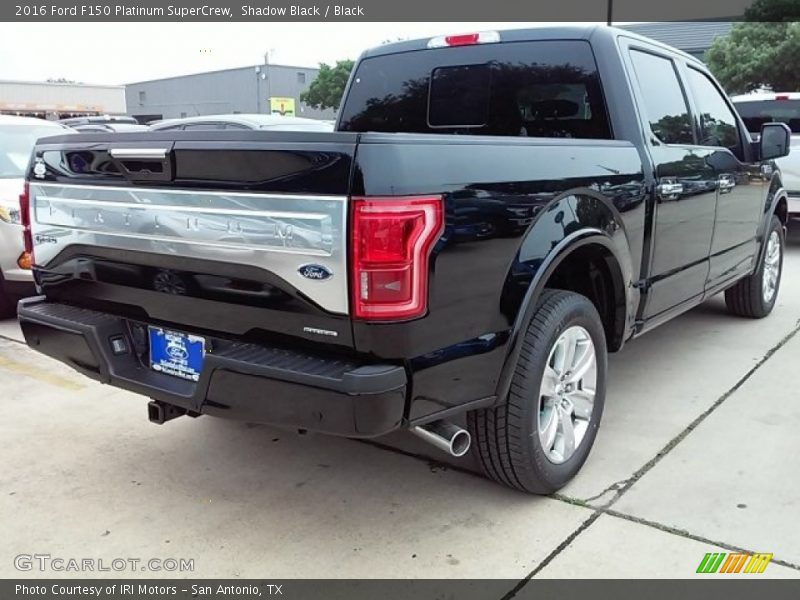 Shadow Black / Black 2016 Ford F150 Platinum SuperCrew