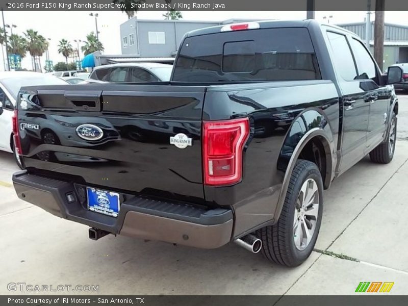 Shadow Black / King Ranch Java 2016 Ford F150 King Ranch SuperCrew