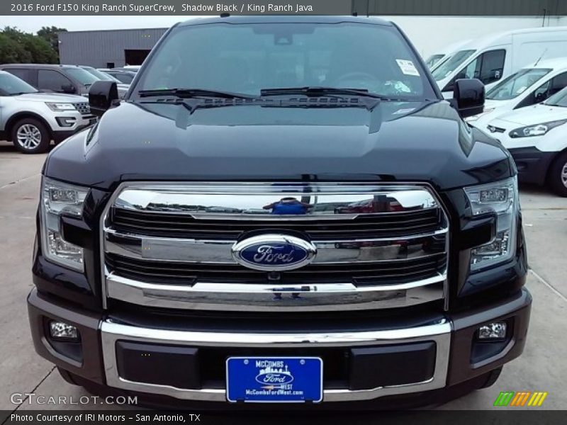 Shadow Black / King Ranch Java 2016 Ford F150 King Ranch SuperCrew