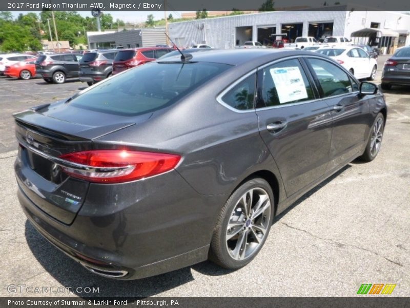 Magnetic / Ebony 2017 Ford Fusion Titanium AWD