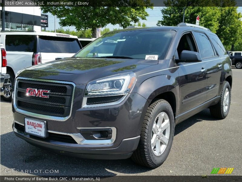 Iridium Metallic / Ebony 2016 GMC Acadia SLE