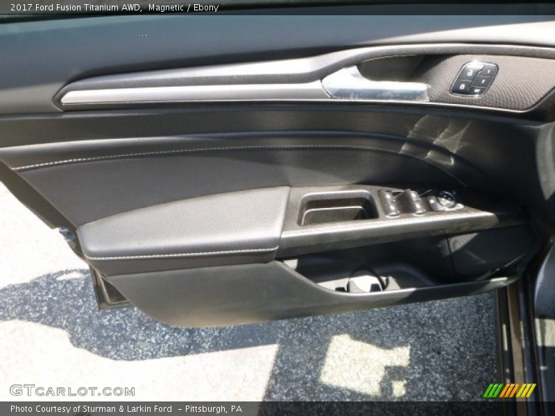 Magnetic / Ebony 2017 Ford Fusion Titanium AWD