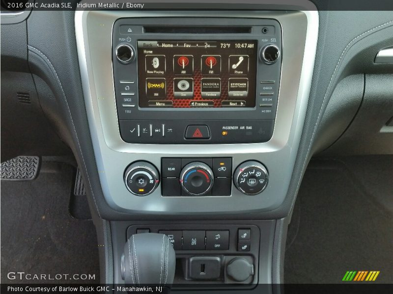 Iridium Metallic / Ebony 2016 GMC Acadia SLE