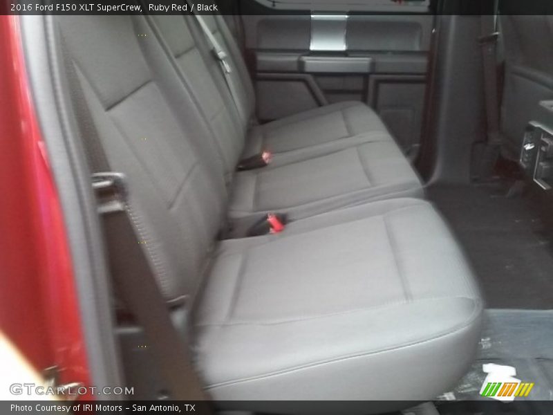 Ruby Red / Black 2016 Ford F150 XLT SuperCrew