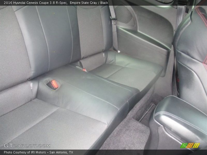 Empire State Gray / Black 2016 Hyundai Genesis Coupe 3.8 R-Spec