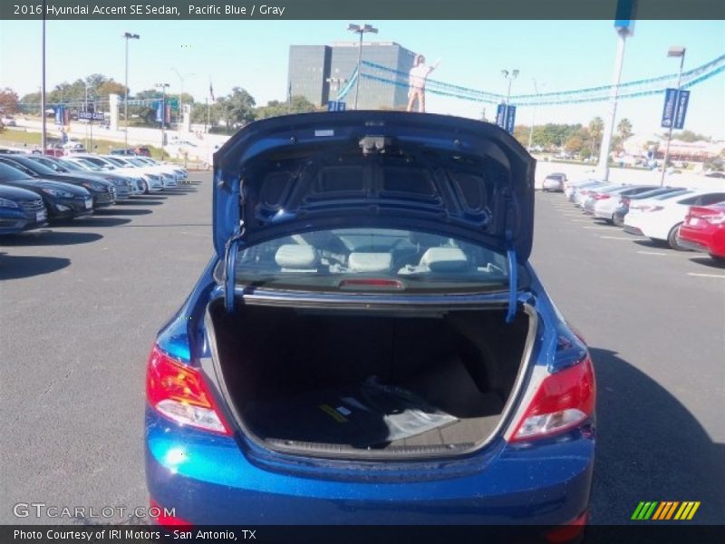 Pacific Blue / Gray 2016 Hyundai Accent SE Sedan