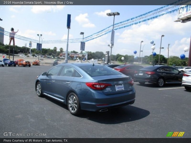 Nouveau Blue / Gray 2016 Hyundai Sonata Sport